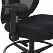 Scranton & Co ProGrid Mesh Back Office Chair in Coal Black Fabric