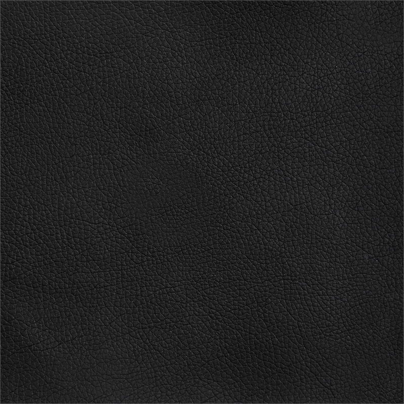 Scranton & Co Big & Tall Guest Chair in Black Fabric PU Arms 500 lb