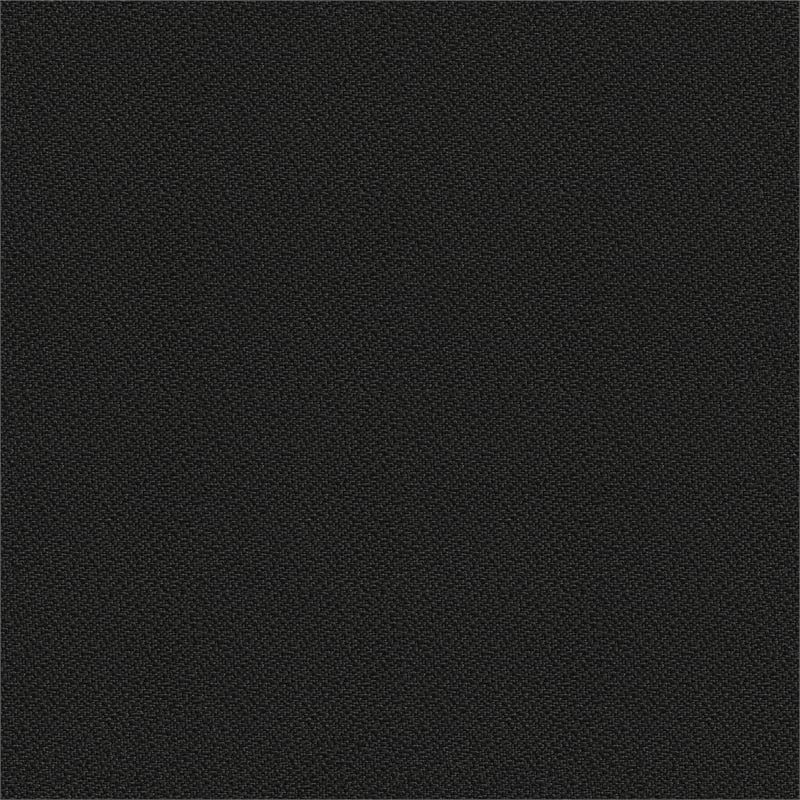Scranton & Co Big & Tall Armless Guest Chair in Black Fabric 400 lb