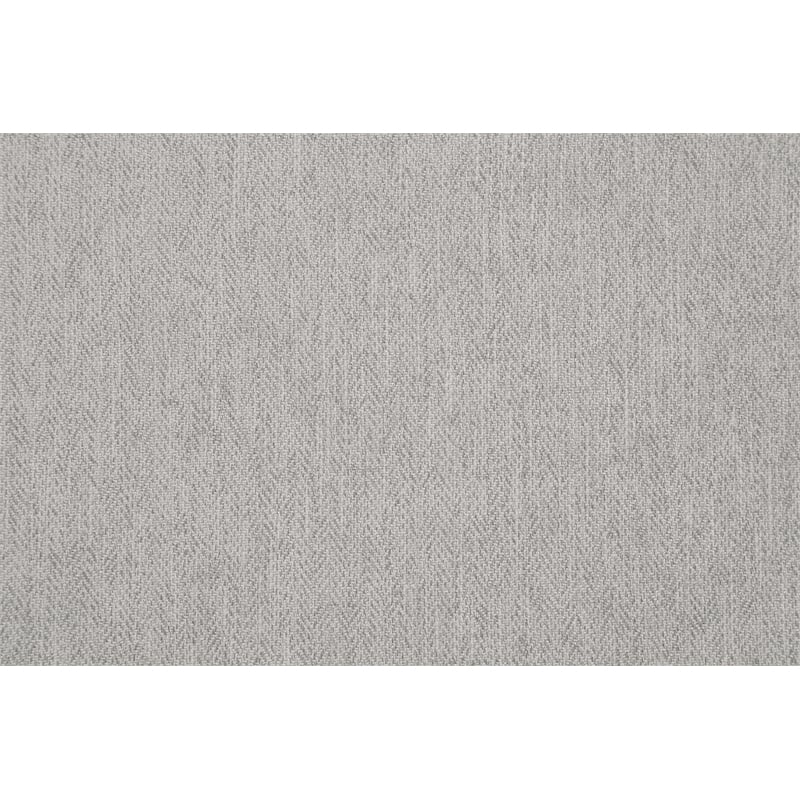 Scranton & Co Club Chair & Ottoman in Herringbone Smoke Gray Fabric