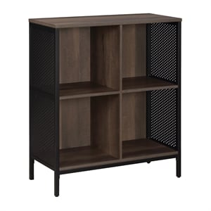 Scranton & Co 4-Cube Storage Bookcase in Ozark Ash - 29&quotWx13.5&quotDx34&quotH
