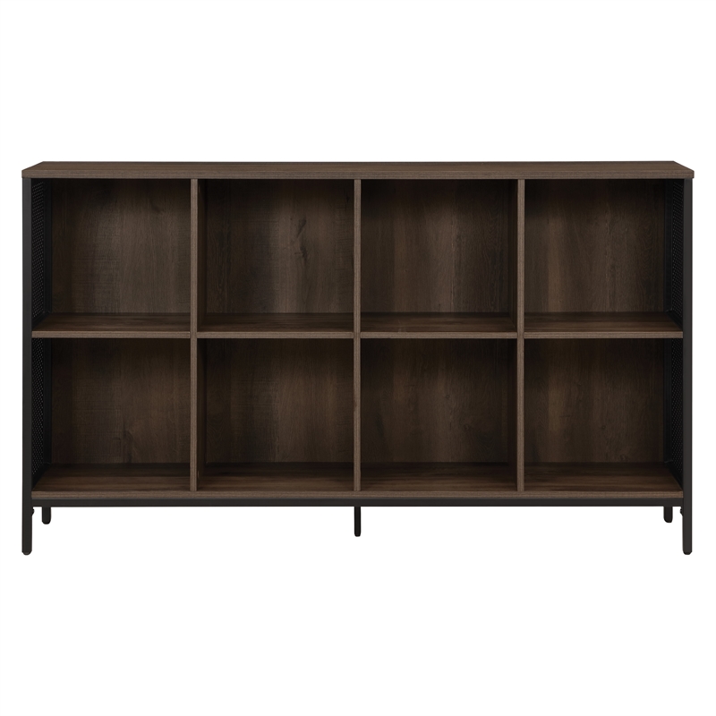 Scranton & Co Engineered Wood 8-Cube Bookcase in Ozark Ash - 58