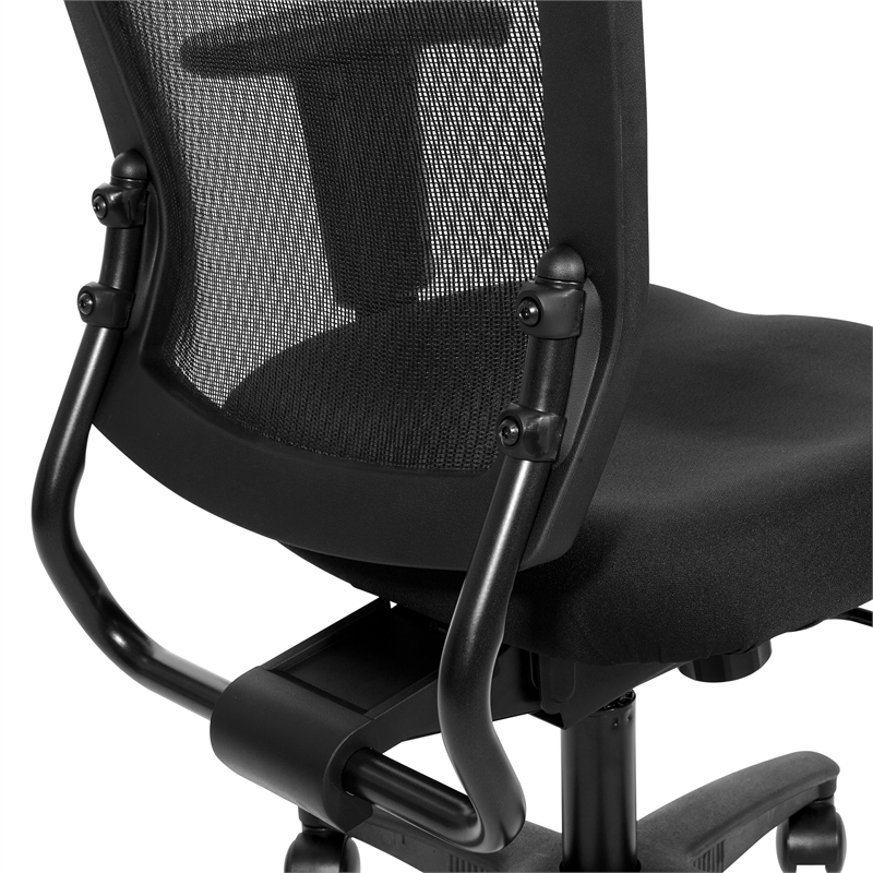 Scranton & Co Ergonomic Task Chair in Black Coal FreeFlex Fabric Seat