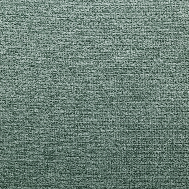 Scranton & Co Upholstered Office Chair in Mint Fabric with Rustic Wood Base