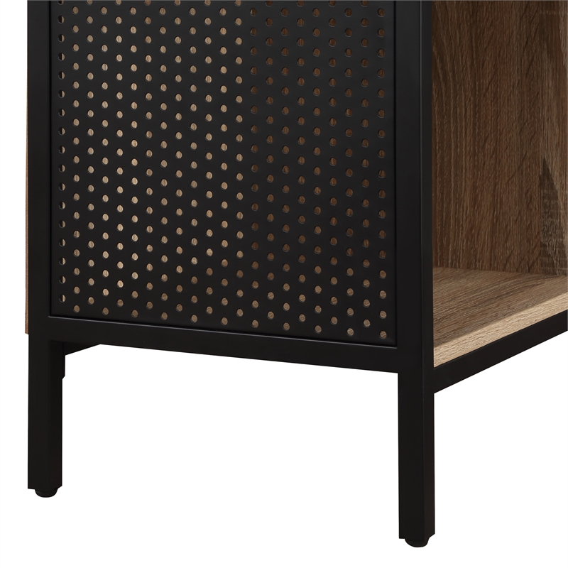 Scranton & Co Contemporary 8-Cube Bookcase in River Oak Engineered Wood