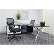 Scranton & Co Multi Function Mesh Task Chair with Adjustable Arms and 27