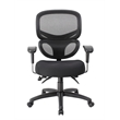 Scranton & Co Multi Function Mesh Task Chair with Adjustable Arms and 27