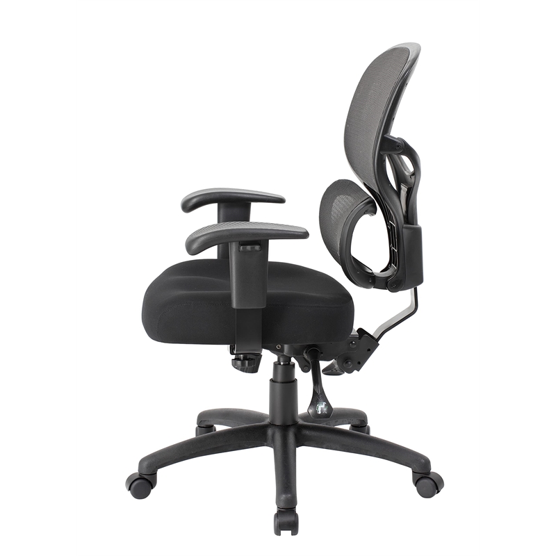 Scranton & Co Multi Function Mesh Task Chair with Adjustable Arms and 27