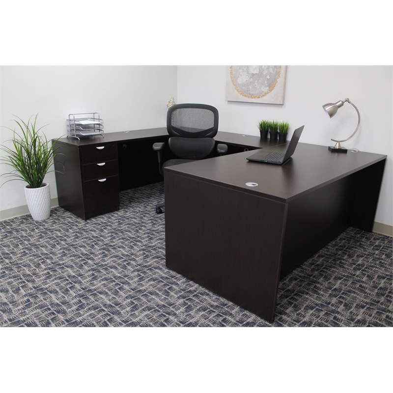 Scranton & Co Multi Function Mesh Task Chair with Adjustable Arms and 27