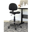Scranton & Co Contoured Fabric Drafting Stool with 20