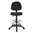 Scranton & Co Contoured Fabric Drafting Stool with 20