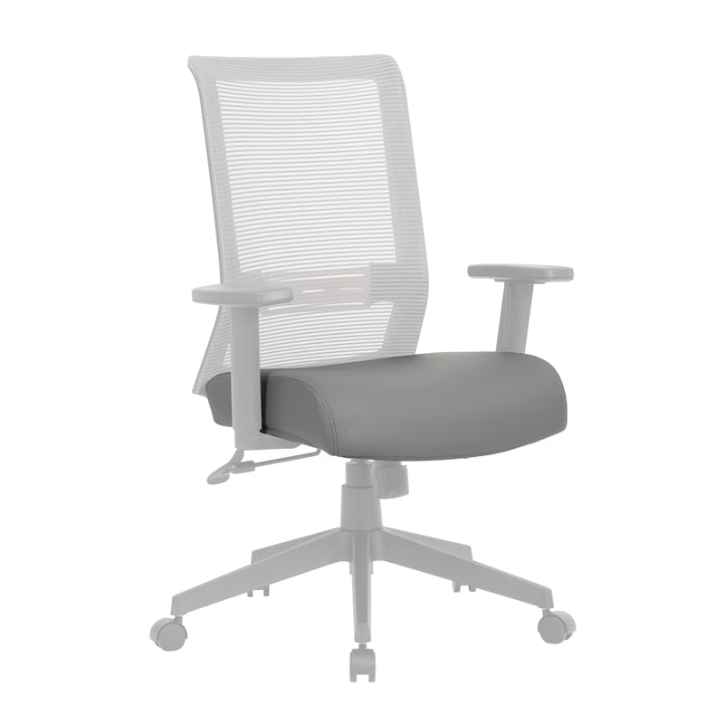 Scranton & Co Grey Vinyl Seat Cover with Drawstring for 19