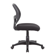 Scranton & Co Commercial Grade Mesh Task Chair with Lumbar Support in Black