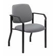 Scranton & Co Steel Guest Chair with 300 lb. Weight Capacity in Gray