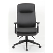 Scranton & Co High Back Executive Chair with 3-Paddle Tilt in Black