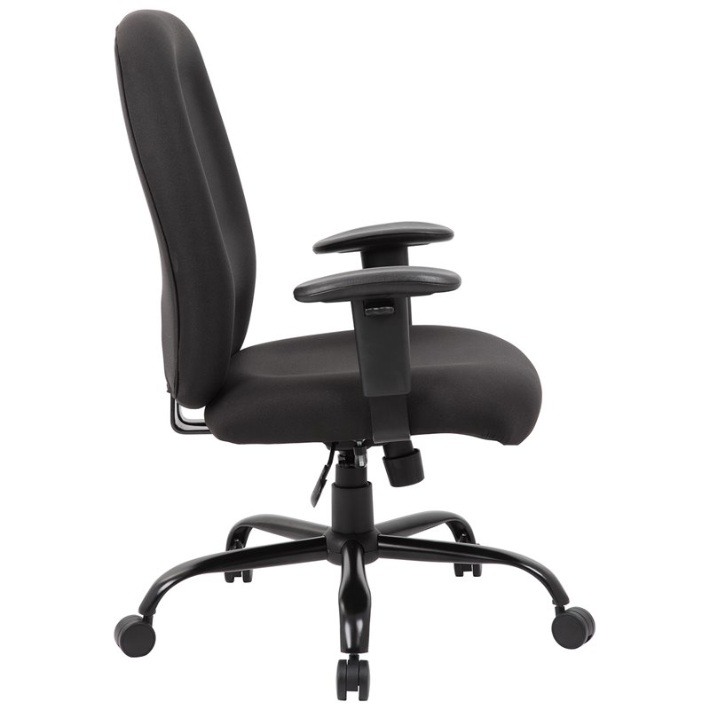 Scranton & Co Heavy Duty 400lb. Capacity Task Chair with Adjustable Arms - Black