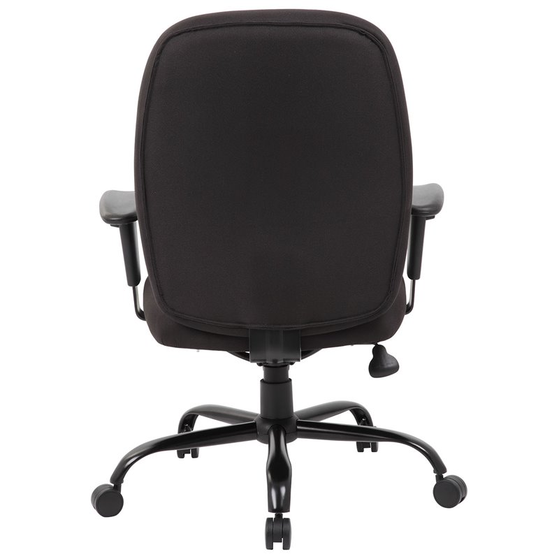 Scranton & Co Heavy Duty 400lb. Capacity Task Chair with Adjustable Arms - Black