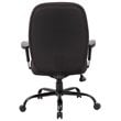 Scranton & Co Heavy Duty 400lb. Capacity Task Chair with Adjustable Arms - Black
