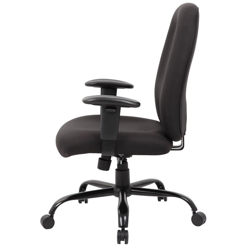 Scranton & Co Heavy Duty 400lb. Capacity Task Chair with Adjustable Arms - Black