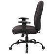 Scranton & Co Heavy Duty 400lb. Capacity Task Chair with Adjustable Arms - Black