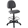 Scranton & Co Contoured Fabric Drafting Stool with 20