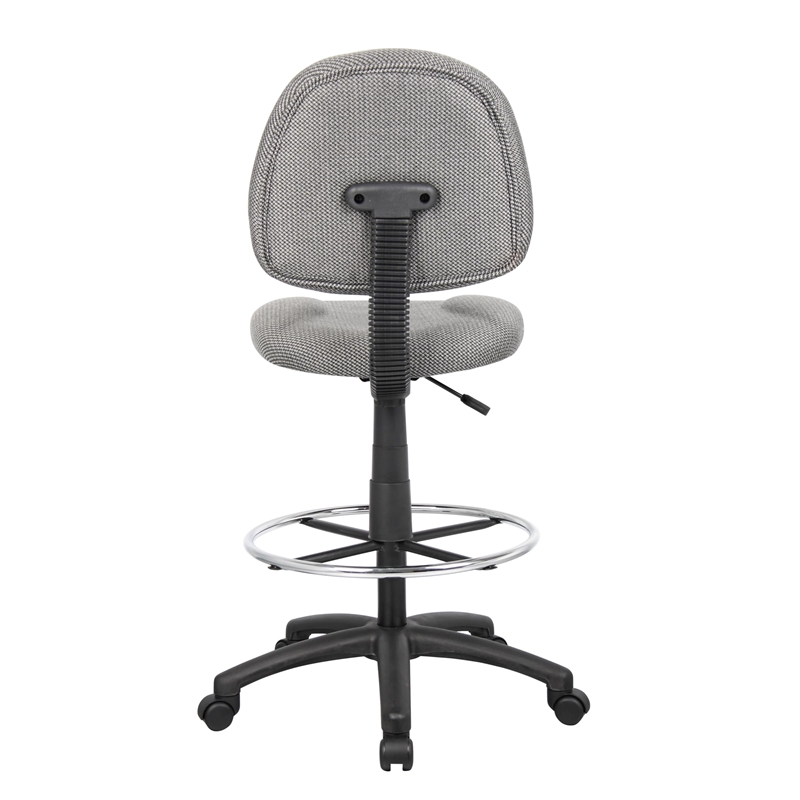 Scranton & Co Contoured Fabric Drafting Stool with 20