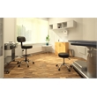 Scranton & Co Vinyl Medical Stool with Chrome Base and 6