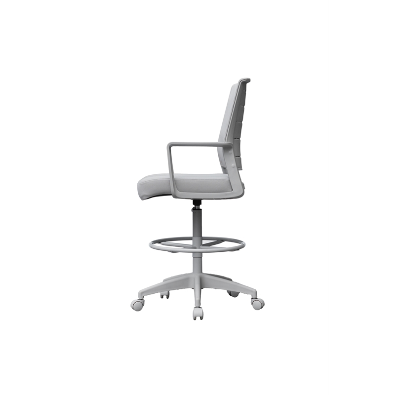 Scranton & Co Mesh Back Adjustable Stool with 20