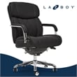 Scranton & Co Sutherland Quilted Faux Leather Executive Office Chair Black