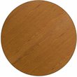 Scranton & Co Round Activity Table with Adjustable Steel Legs in Oak
