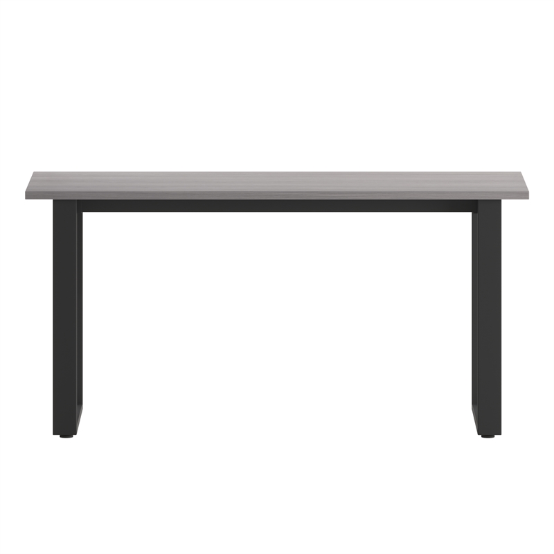 Scranton & Co 60x24 Conference Table with U-Frame Base in Gray Oak
