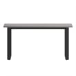 Scranton & Co 60x24 Conference Table with U-Frame Base in Gray Oak
