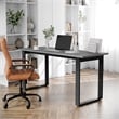 Scranton & Co 60x24 Conference Table with U-Frame Base in Gray Oak