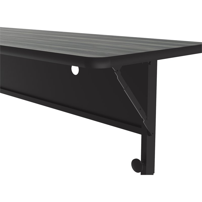 Scranton & Co Commercial 60x24 Conference Table in Gray Oak Finish