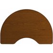 Scranton & Co Kidney Activity Table in Oak with Adjustable Height