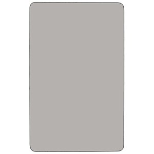 Scranton & Co 30&quot x 72&quot Gray Activity Table with Adjustable Legs