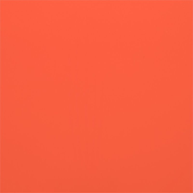 Scranton & Co Plastic Classroom Chair with Right Arm Tablet in Orange