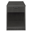 Scranton & Co Wood Fax and Printer Stand with Drawer in Ash Gray