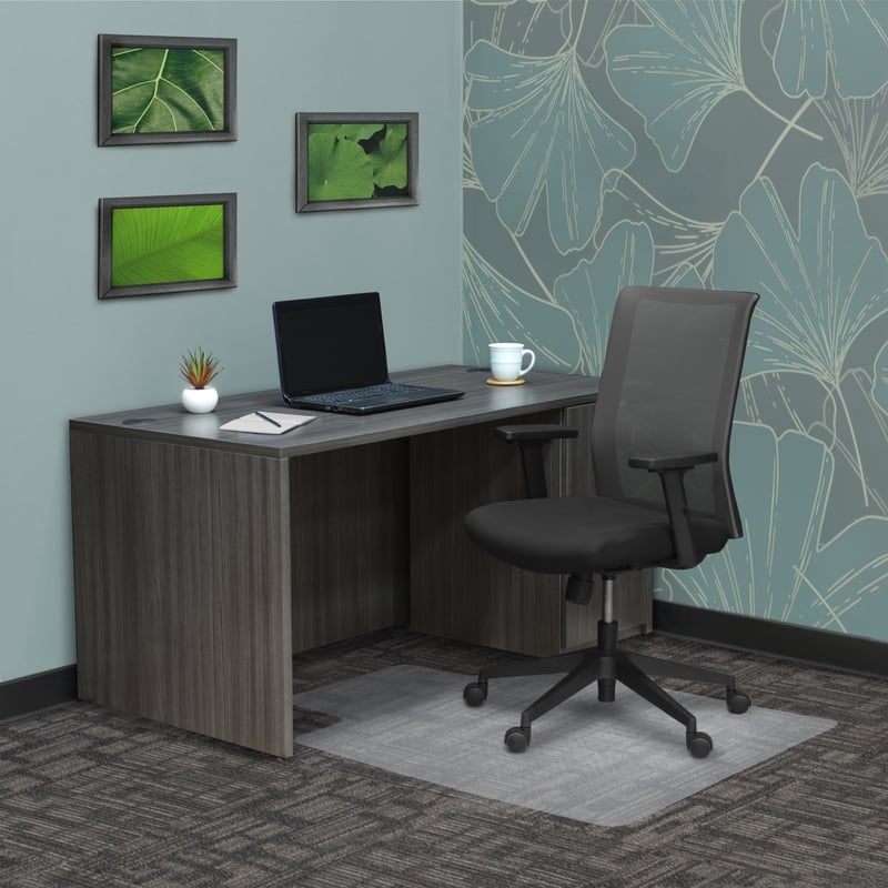 Scranton & Co Office Chair Mat for Carpet 36 x 48 inch in Clear
