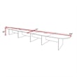 Scranton & Co 22ft Modular Racetrack Conference Table in Noble Oak
