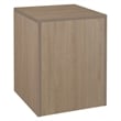 Scranton & Co Wood Printer Stand with Drawer and Shelf in Noble Oak