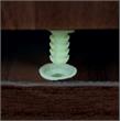 Scranton & Co Freestanding File File Pedestal in Truffle Espresso Finish