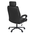 Scranton & Co Big & Tall Ergonomic Executive Office Chair in Black