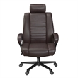 Scranton & Co Big & Tall Ergonomic Executive Office Chair in Brown