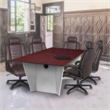 Scranton & Co Big & Tall Ergonomic Executive Office Chair in Brown
