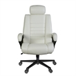 Scranton & Co Big & Tall Ergonomic Executive Office Chair in Cream