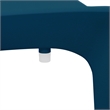 Scranton & Co Plastic Indoor and Outdoor Stacking Chair in Coastal Navy