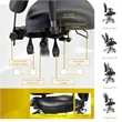 Scranton & Co Multi-Shift Big & Tall Vinyl Office Chair on Wheels in Black