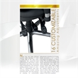 Scranton & Co Multi-Shift Big & Tall Vinyl Office Chair on Wheels in Black