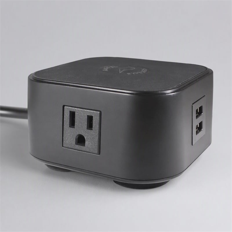 Scranton & Co Quad Power Station with 2 USB-A Ports and Wireless Charging